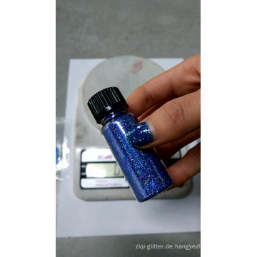Großhandel 18 Gramm Glitter Pulver mit Kunststoff-Flasche 2018 Customized Private Label